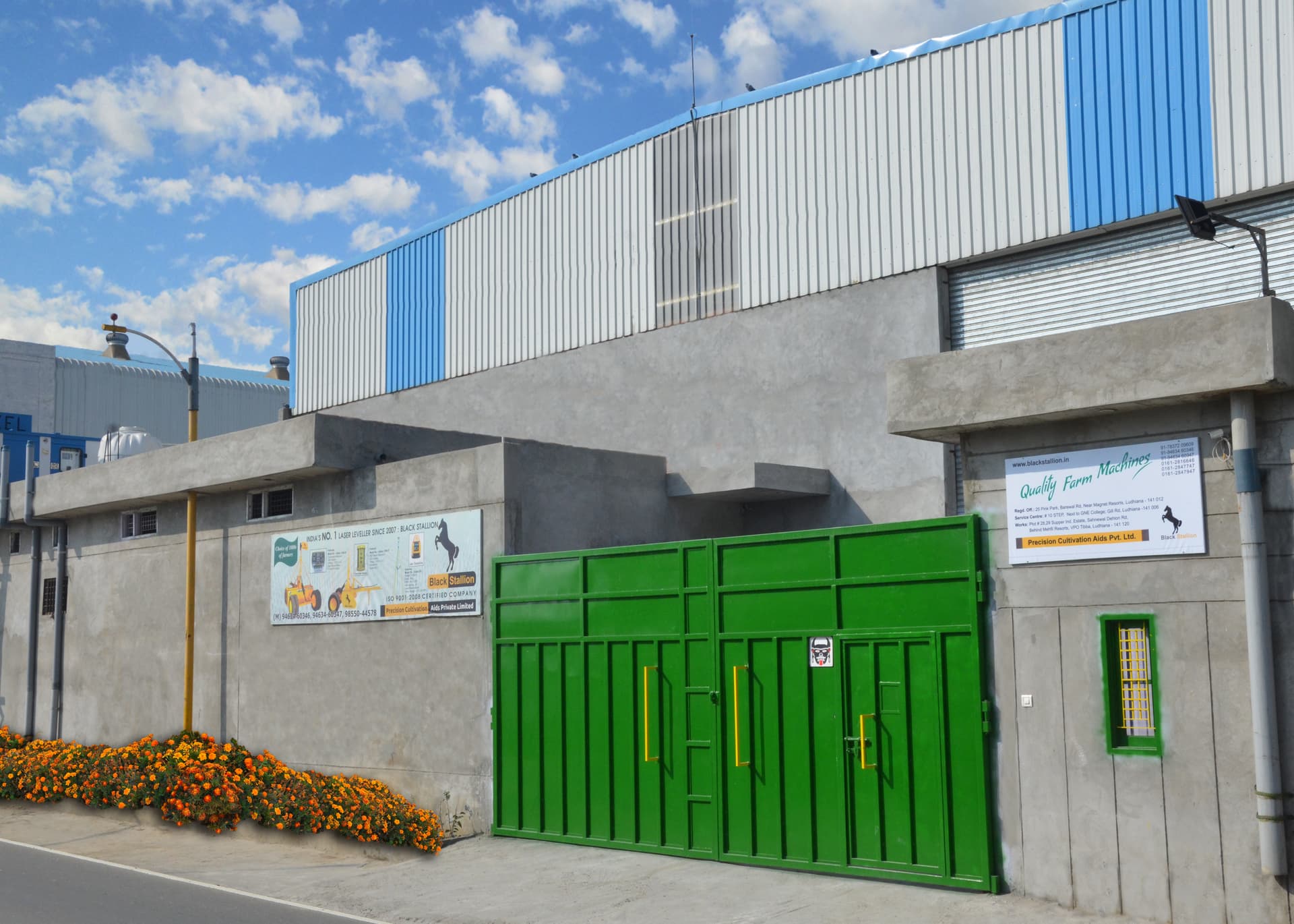 Outside Factory